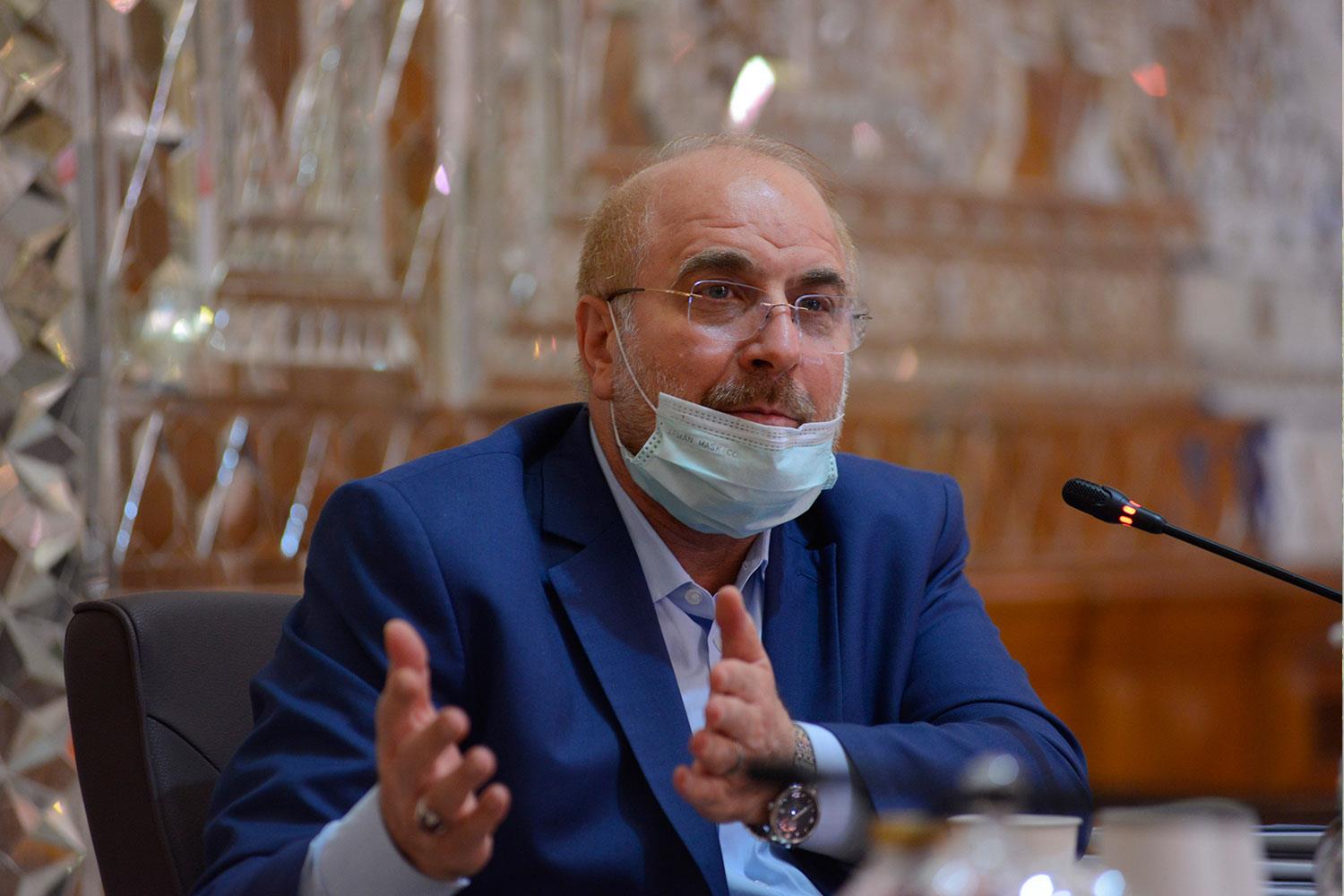 نشست مشترک اعضای فراکسیون بانوان مجلس با دکتر محمدباقر قالیباف