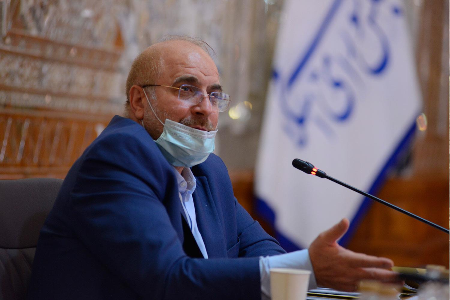 نشست مشترک اعضای فراکسیون بانوان مجلس با دکتر محمدباقر قالیباف