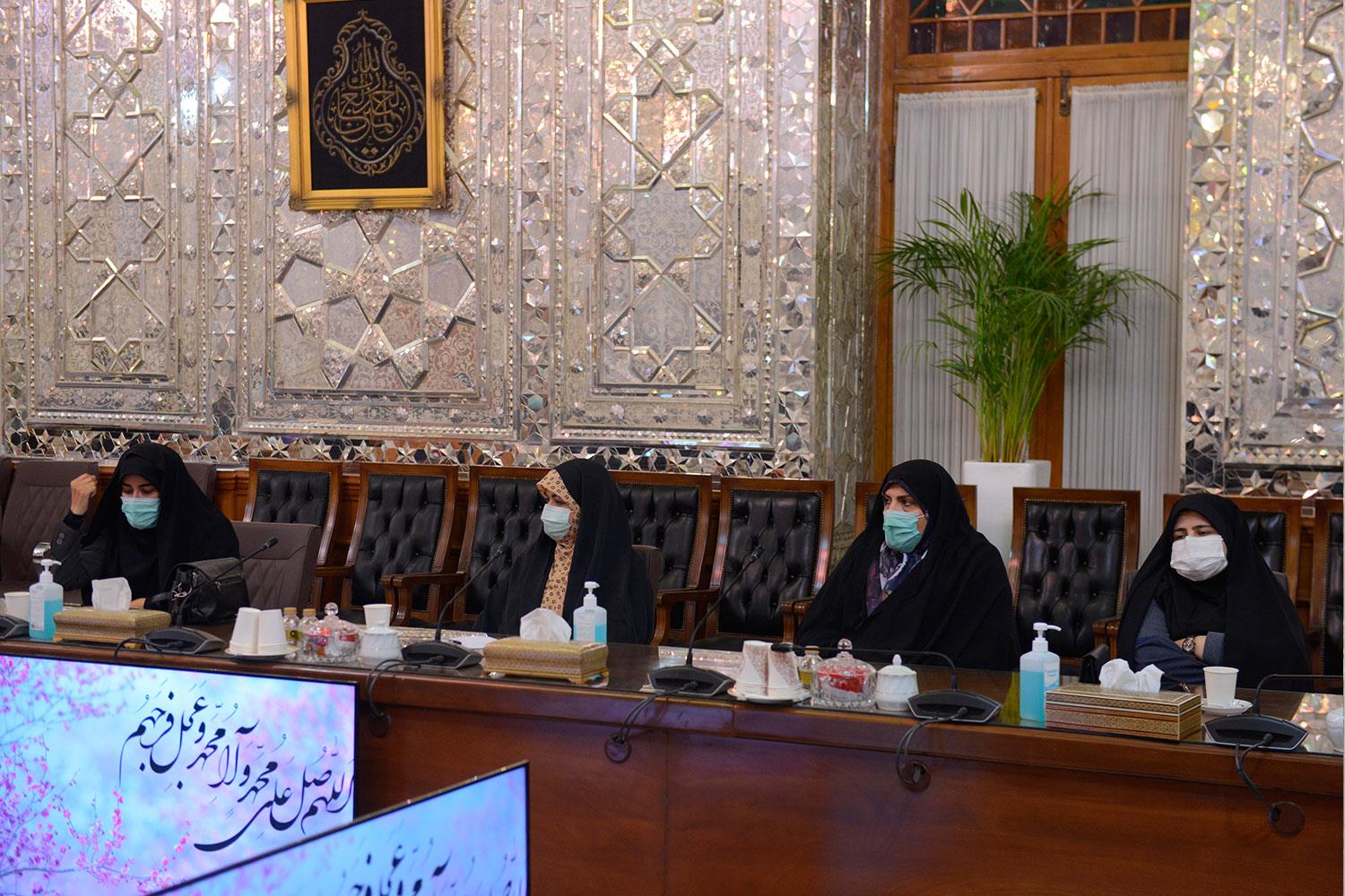 نشست مشترک اعضای فراکسیون بانوان مجلس با دکتر محمدباقر قالیباف