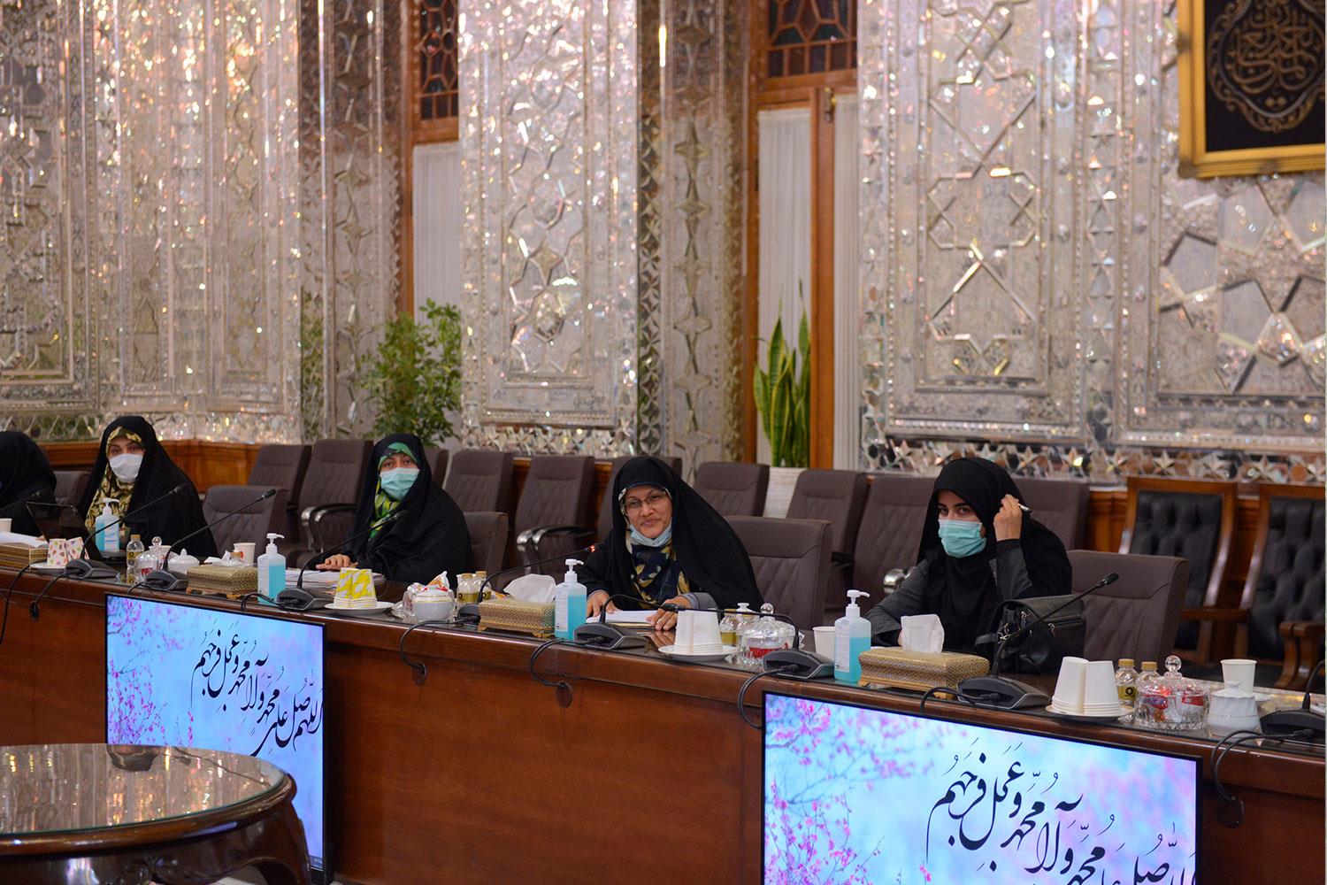 نشست مشترک اعضای فراکسیون بانوان مجلس با دکتر محمدباقر قالیباف