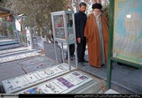 حضور رهبر انقلاب در مرقد امام راحل و گلزار شهدا